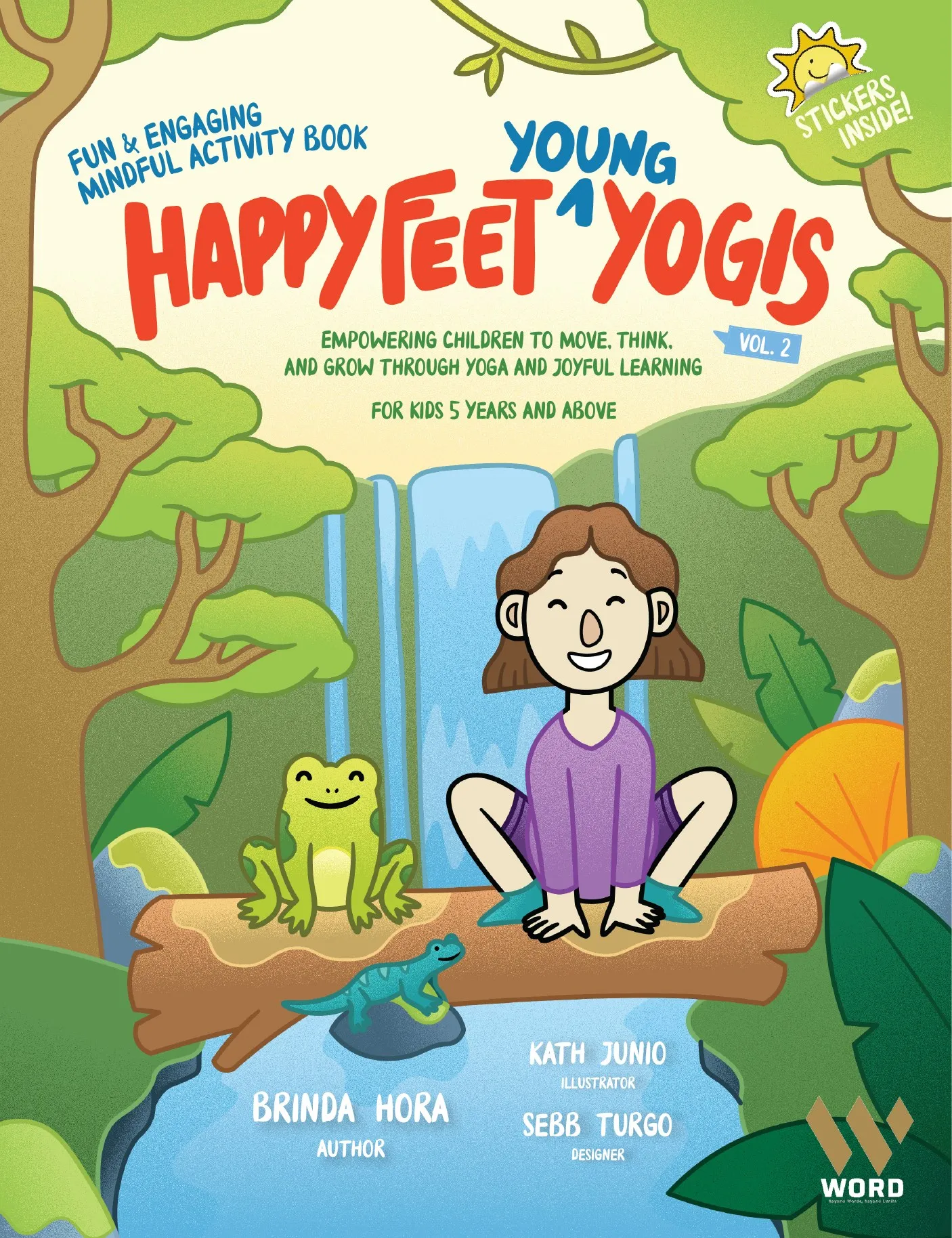 Happy Feet ‘Young’ Yogis, Volume 2, book cover